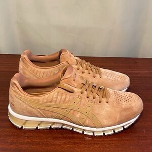 ASICS  Quantum Gel 360 4 LE  Caramel Brown Gum Running Lifestyle shoes Mens  12